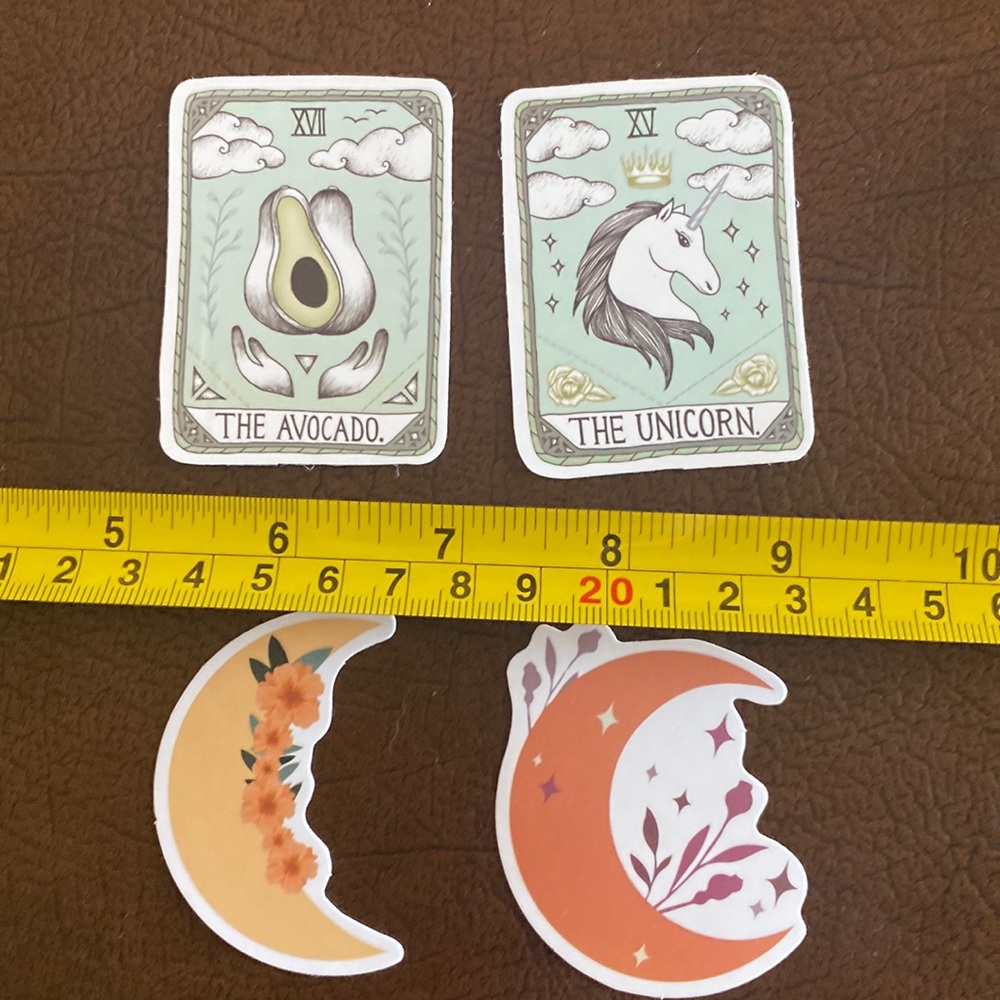 Bundle of vinyl stickers